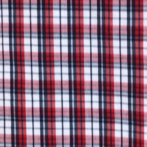 Timberland Sz L Large Long Sleeve Buttondown Shirt Plaid Red - Picture 4 of 6